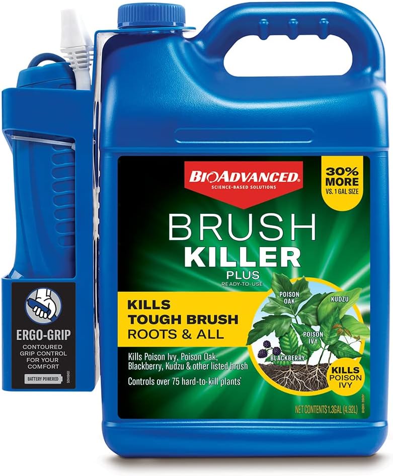 BioAdvanced Brush Killer Plus, ReadytoUse, 1.3 Gal