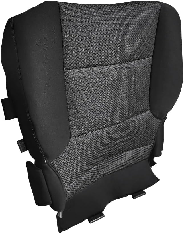 Driver Bottom Cloth Seat Cover Replacement Fits for Chevy Silverado 1500 2500 3500 GMC Sierra 1500 2014-2019 (Also for Passenger)