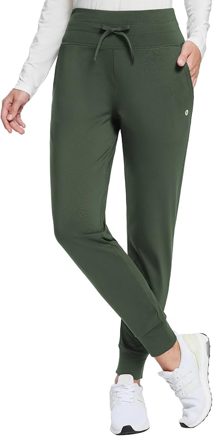 baleaf Women's Fleece Lined Joggers High Waisted Water Resistant Thermal  Winter Trousers Running Yoga Pants Light Grey XS : Amazon.co.uk: Fashion
