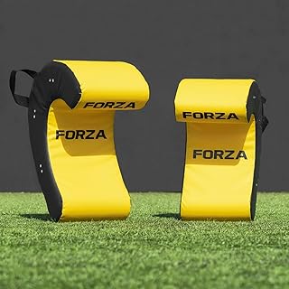 FORZA Ruck & Roll Bouclier de Rugby | Bouclier d'Entraînement Robuste avec Extérieur en PVC Résistant à la Déchirure et Imperméable | Noyau en Mousse Souple | Tailles Junior et Senior