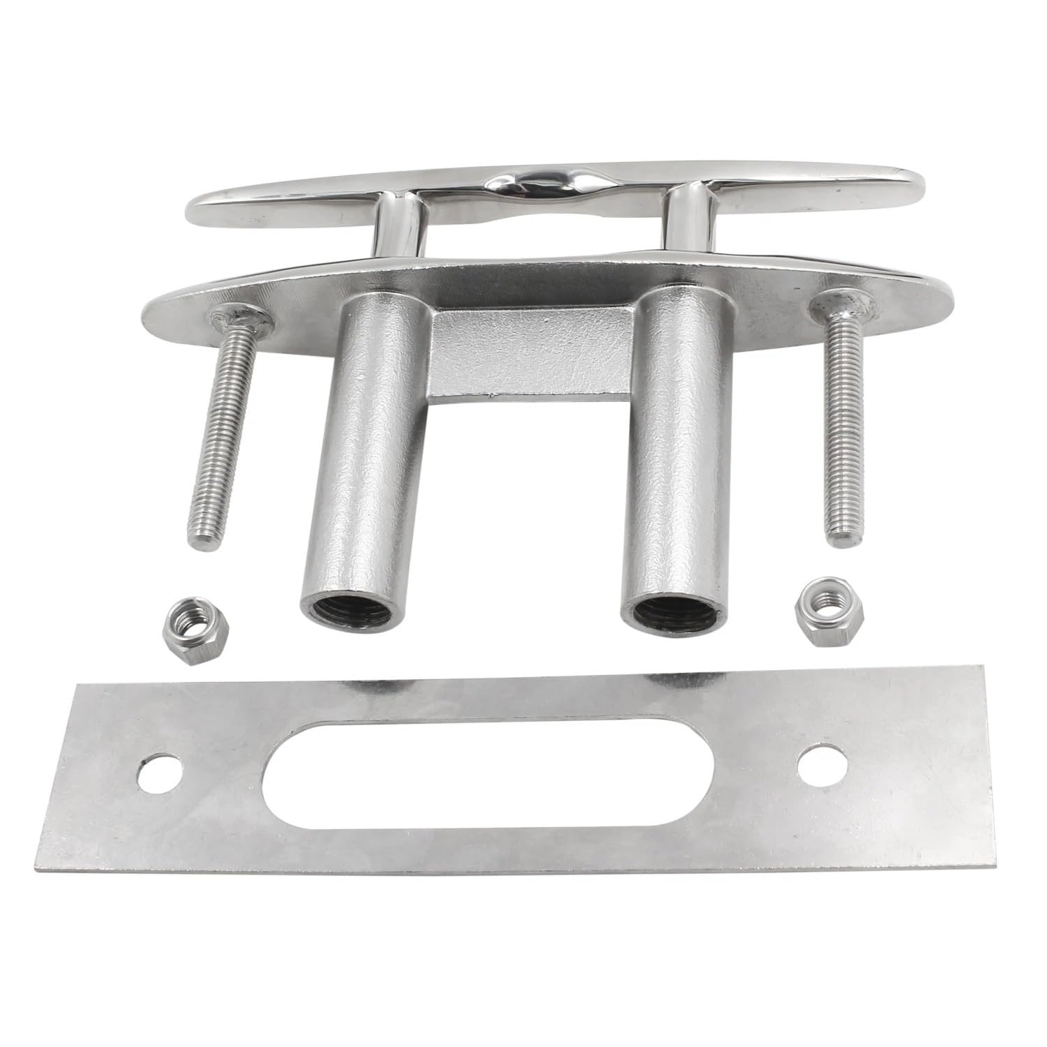 Tacchetto da 12,7 cm/15,2 cm per barca Pull Up Flush Mount Dock Marine Docking in acciaio inossidabile 316 Pop Up retrattile corda di ormeggio