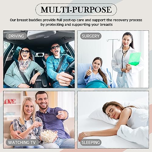 Suzile Almofada de mastectomia pós-cirurgia, travesseiro de mama para necessidades de mastectomia pó