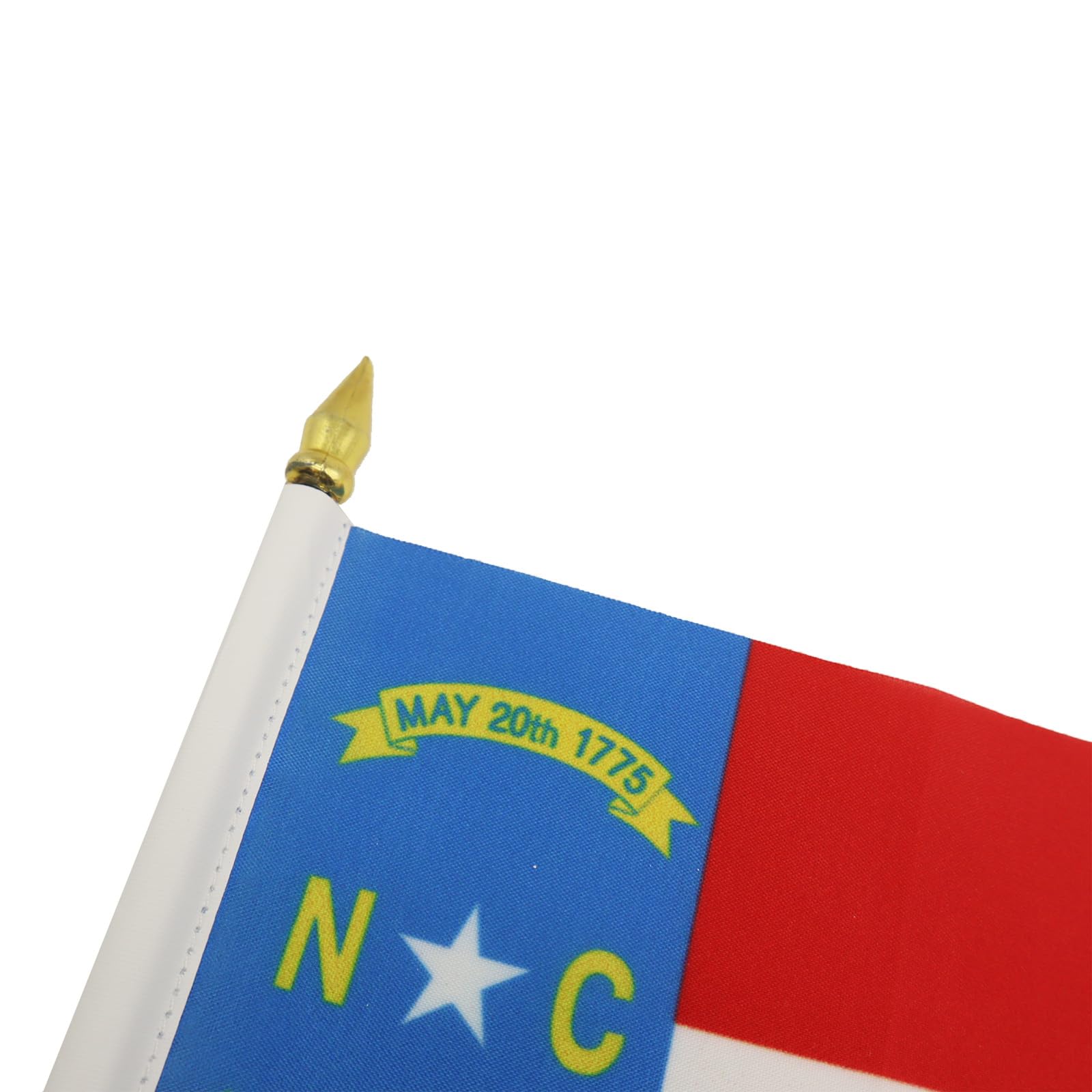 AZ FLAG, North Carolina Table Flag 4'' x 6'', US state of North Carolina Mini Desk Flag 100% Polyester 15 x 10 cm - Image 4