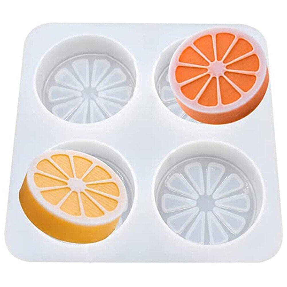 DABAIXIONG Stampo in silicone a forma di limone 3D per sapone profumato fatto a mano e resine epossidiche per la decorazione della casa