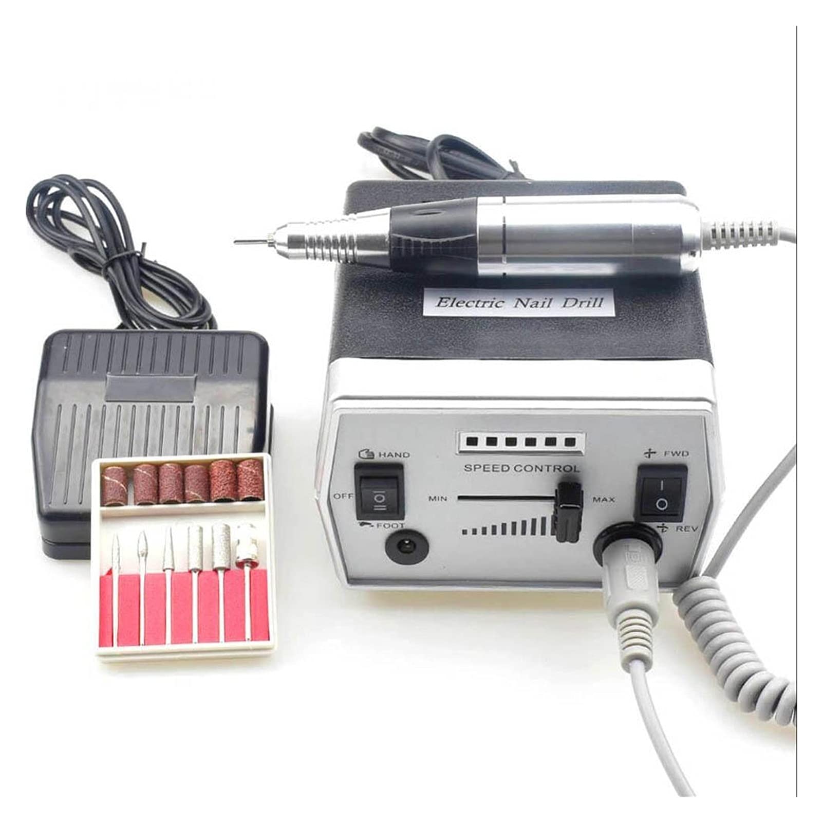 Wiertarka do paznokci Elektryczny wiertarka do paznokci 3500 0PM. Do manicure Pedicure Wiertło Nails Accessoires Narzędzia Nail Art z frezu(NAIL driill)