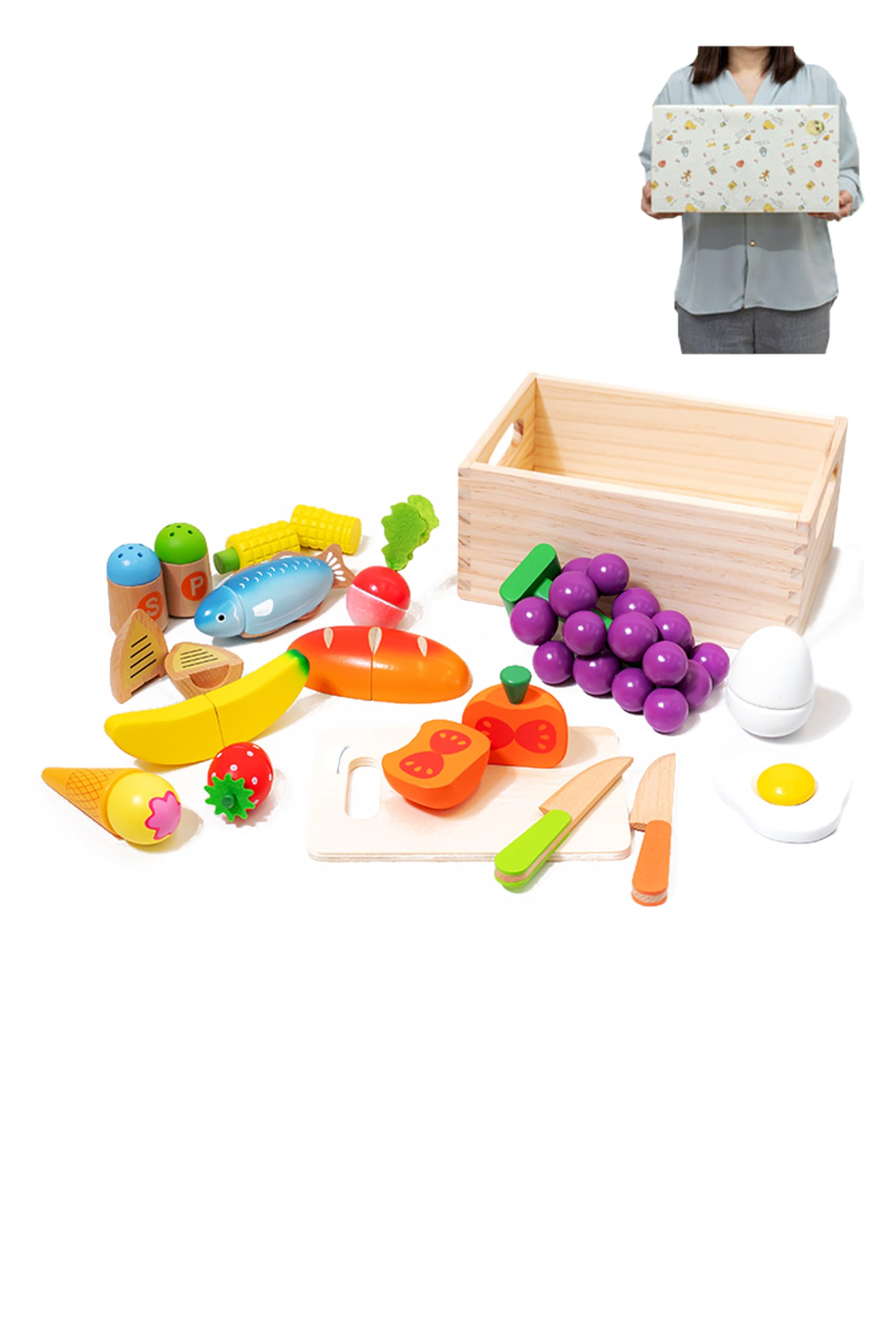 まじままこと　1113 Amazon | RiZKiZ ままごとキッチン 木製 フルーツ 野菜 たべもの