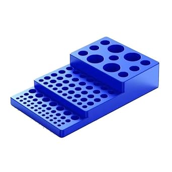 Aluminum Cooling Block 1pc Plastic Centrifuge Tube Rack Stepped 0.2/0.5/1.5/2/5/10/15/50Ml Test Holder Multifunctional
