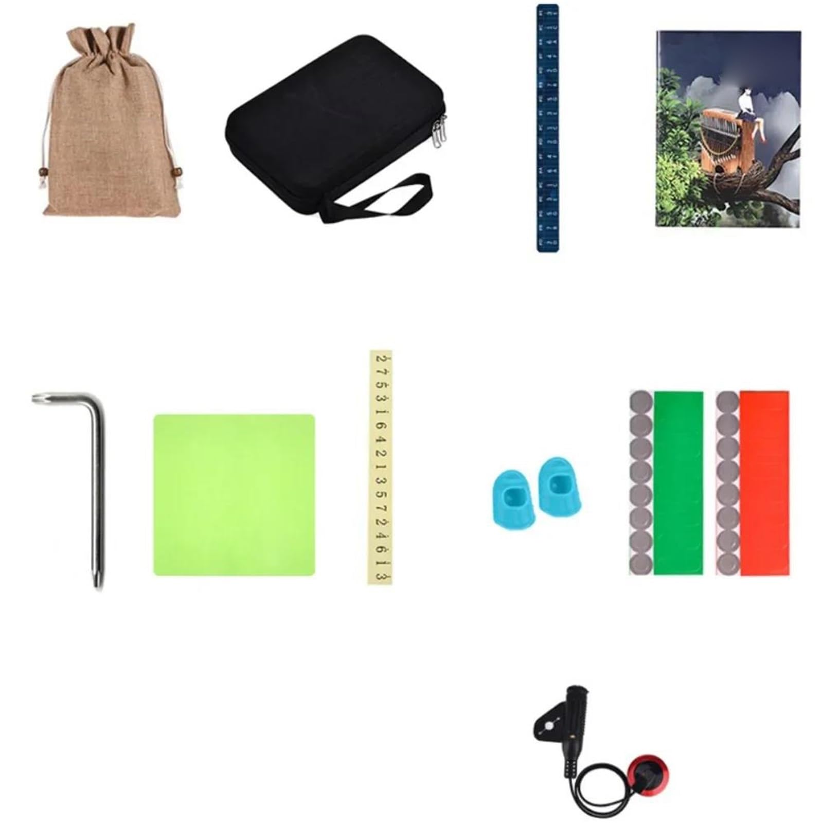 Kalimba For Beginners 34 Keys C Note Kalimba Professional Musical Keyboard For Initiants Mini Portable Finger Piano Scale Music Instruments