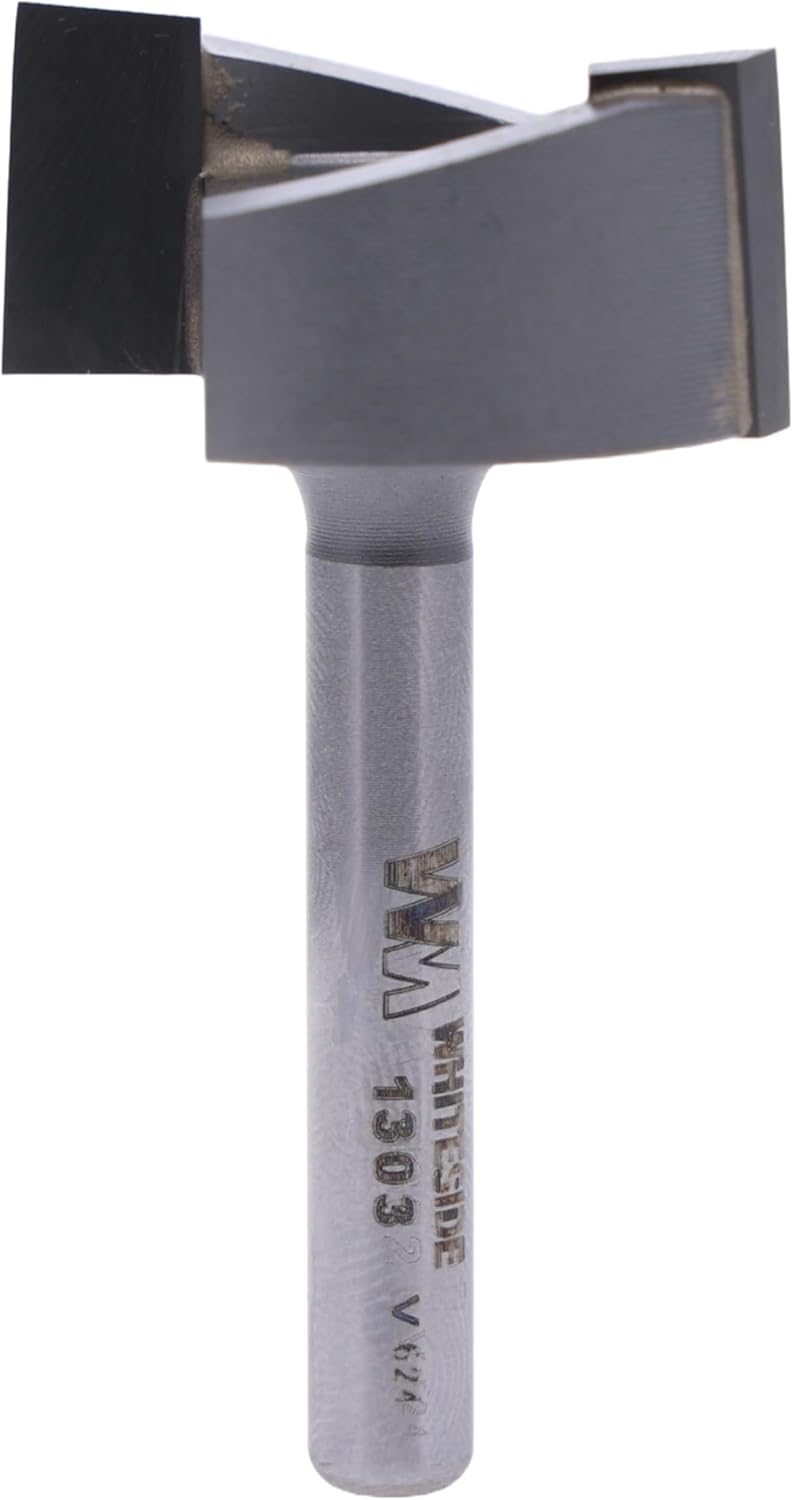Whiteside Router Bits 1303 Mortise Bit with 1-1/4-Inch Cutting Diameter and 1/2-Inch Cutting Length