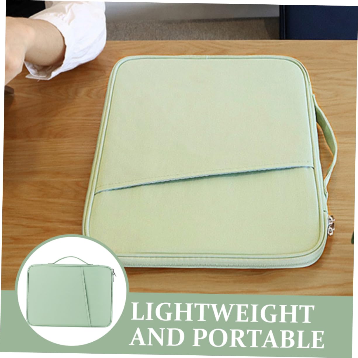 OFFSCH Tablet Sleeve for Tablets Wear Resistant Carrying Bag with Ample Storage Soft Lining for Enhanced Protection Comfortable Handheld Strap