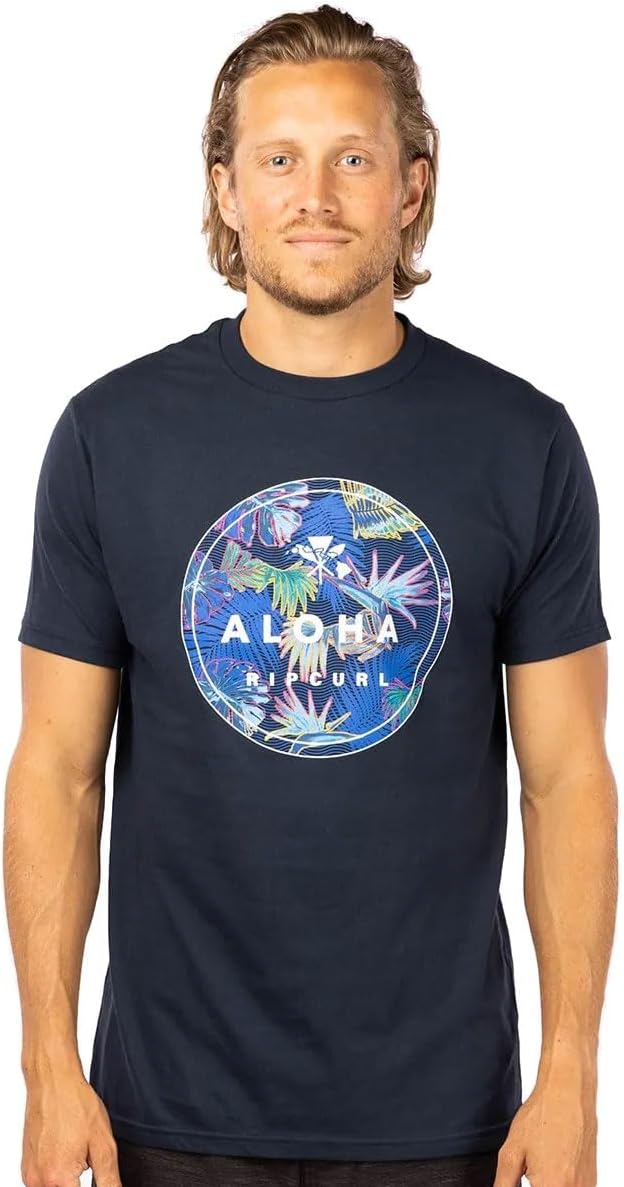 Rip Curl Aloha Premium T-Shirt - Navy