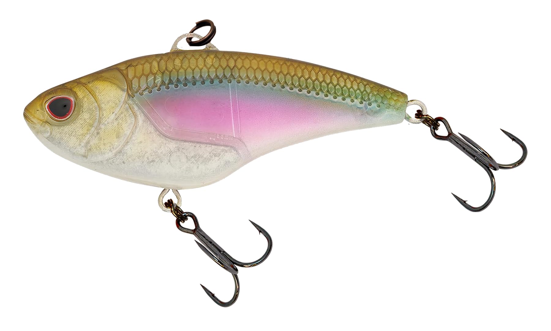 SWIMTREX MAX 57 Vibrating Lipless Crankbait 1/2oz Fishing Lure - Thumping Action at Any Speed, Auto-Tune System, Sinks Level for Shallow or Deep Fishing Bait