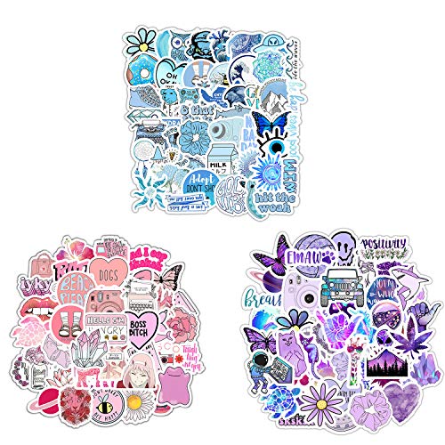 150 Stickers for Children Teens Girls Adults.Fresh and Girly Pink Sticker | Suitable for Water Bottles Laptops Phones Water Bottles Gift Boxes Waterproof Sunscreen Stickers Can Be Pasted Repeatedly