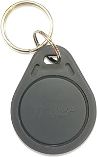 10 Thin 26 Bit Proximity Key Fobs Weigand Prox Keyfobs Compatable with ISOProx 1386 1326 H10301 Format Readers. Works with The vast Majority of Access Control Systems
