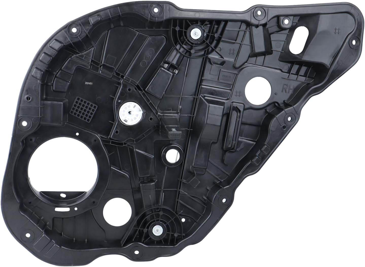 Rear Right Passenger Side Power Window Regulator with Panel w/o Motor Compatible for 2016-2021 KIA Optima 83481-D4000