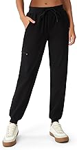 Scrubs for Women, Stretchy Yoga Pants with 5 Pockets, Cargo Jogger Scrub Pants for Women