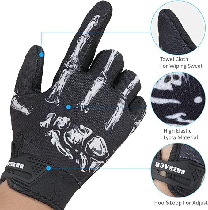 Miniatura 4 de BRZSACR Guantes deportivos al aire libre guantes de ciclismo con pantalla táctil para motocicleta MTB hombres mujeres