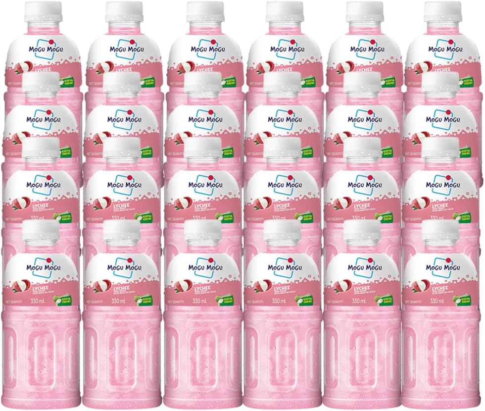 Mogu Mogu Varied Flavored Drinks Nata De Coco Juice Jelly Texture