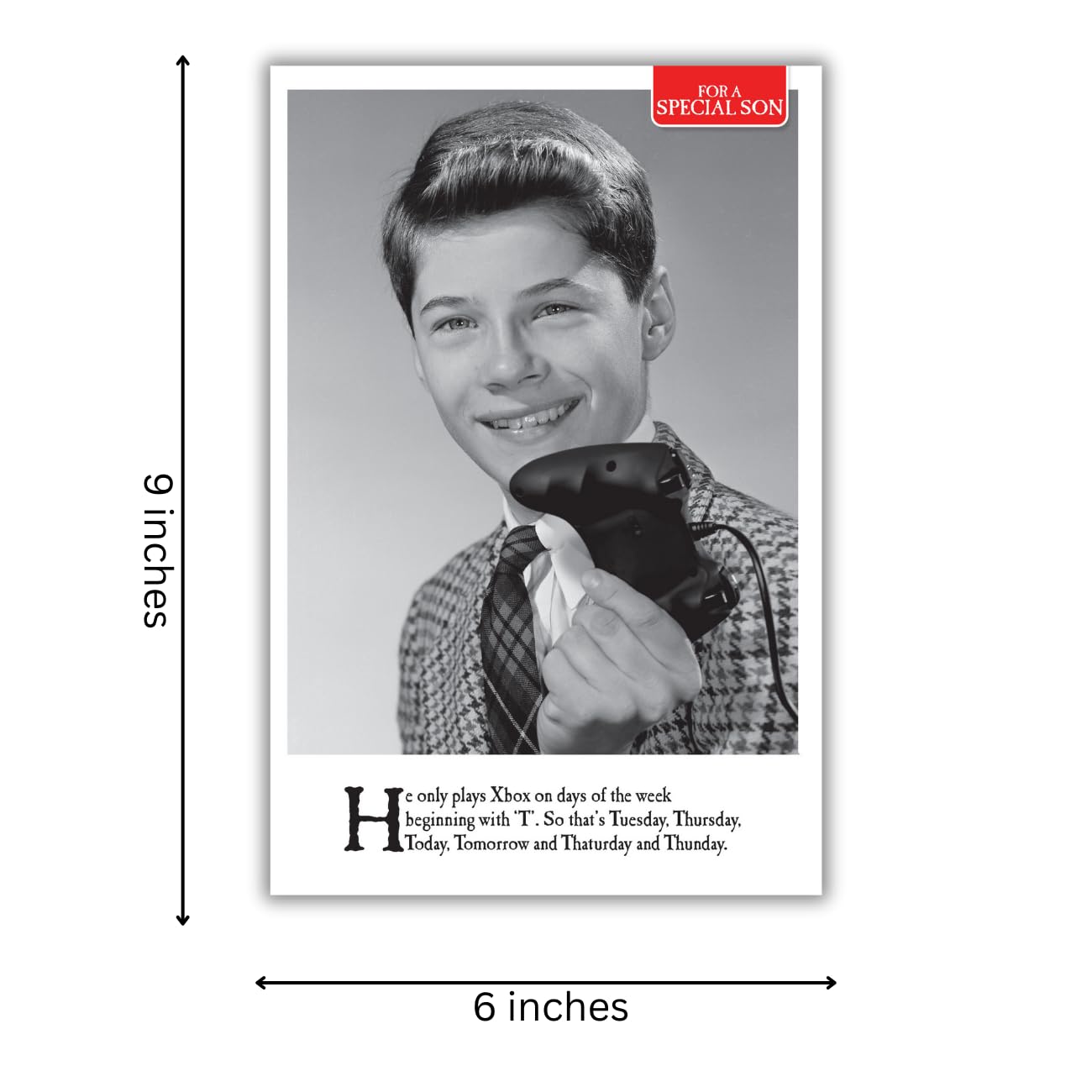 Biglietto D'auguri Per Controller Xbox Per Figlio, Nipote, Nipote, Amico - Foto 7