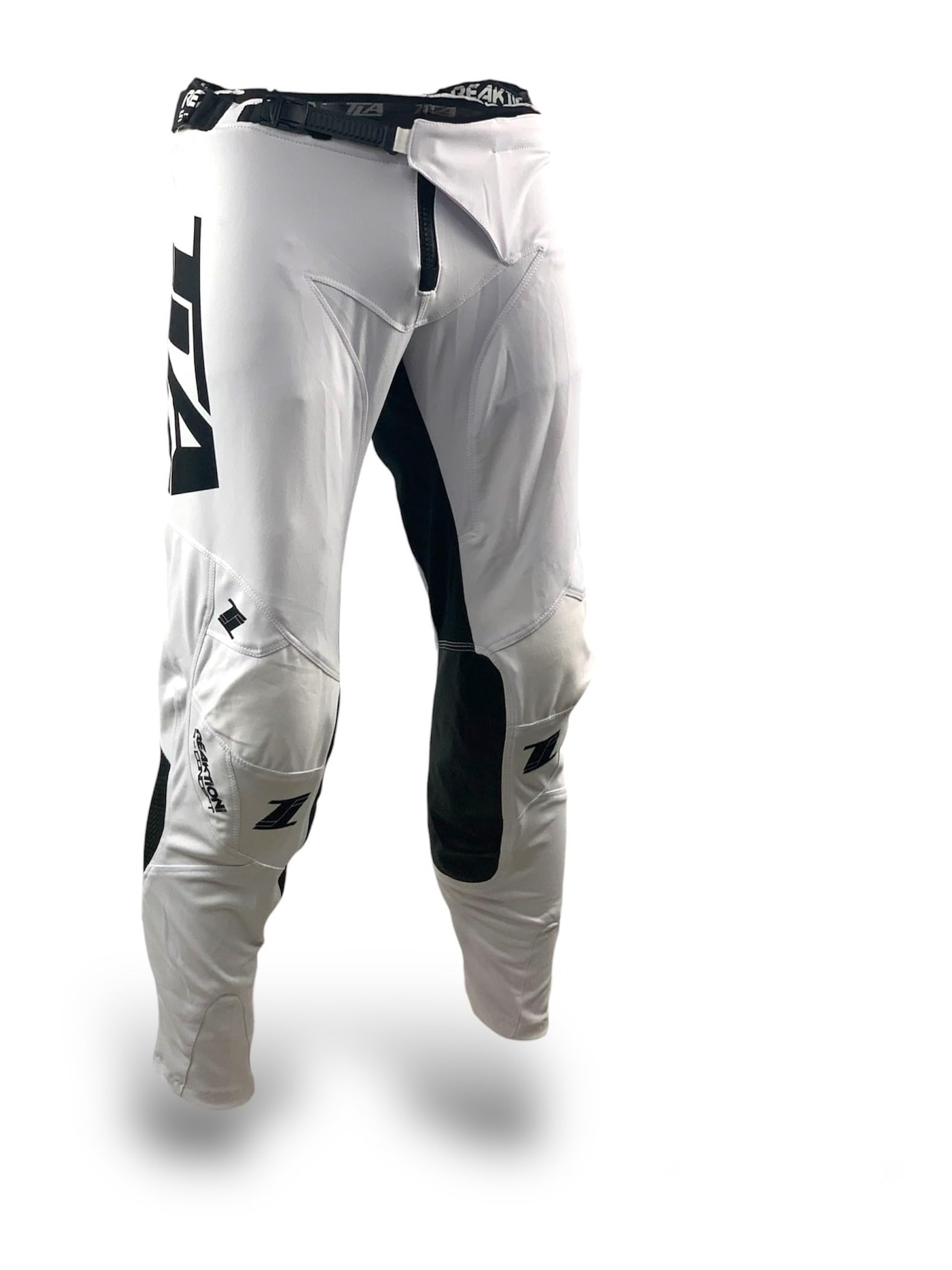 TLA REAKTION S-Concept Pantaloni Moto Cross, Enduro, Quad, Elasticizzati, Leggeri, Traspiranti. Taglie sino 46-6XL per Uomo e Donna. Abbigliamento Moto, Tuta Motocross, Enduro, Quad