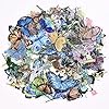 240 stuks PET transparante decoratieve stickers, vlinder bloemen plakboek stickers set voor DIY journaling scrapbooking…