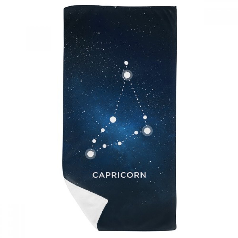 Serviette de bain Capricorne et gant de toilette doux pour votre routine bien-être