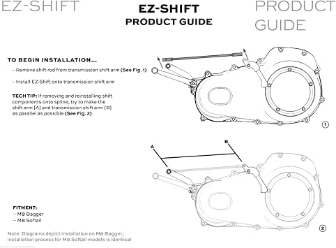 EZ Shift Neutral Pro Kit for Harley M8 Baggers and Softails Effortless Neutral Every Time