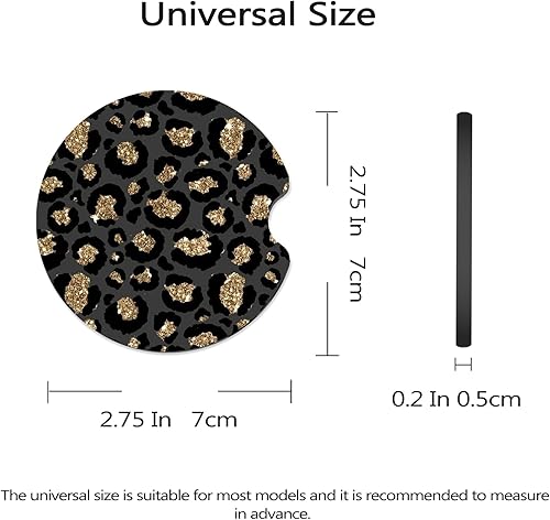 Miniatura 3 de Posavasos de automóvil para portavasos de automóvil, paquete de 2 posavasos de goma universales antideslizantes para mujeres y hombres, accesorios