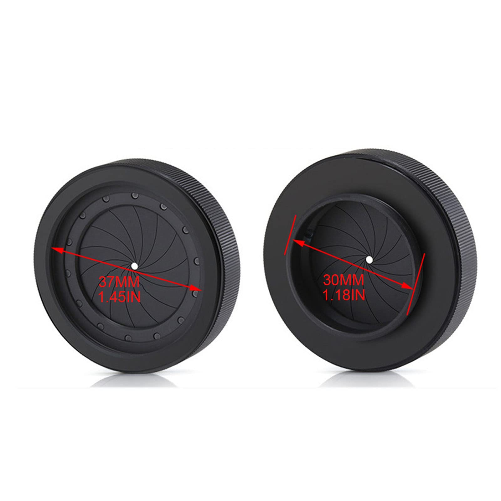 1, 5–26 mm verstellbare Irisblende, Mikroskop Adapterlinse, optische Blende, bis M37 Kameraobjektiv Module