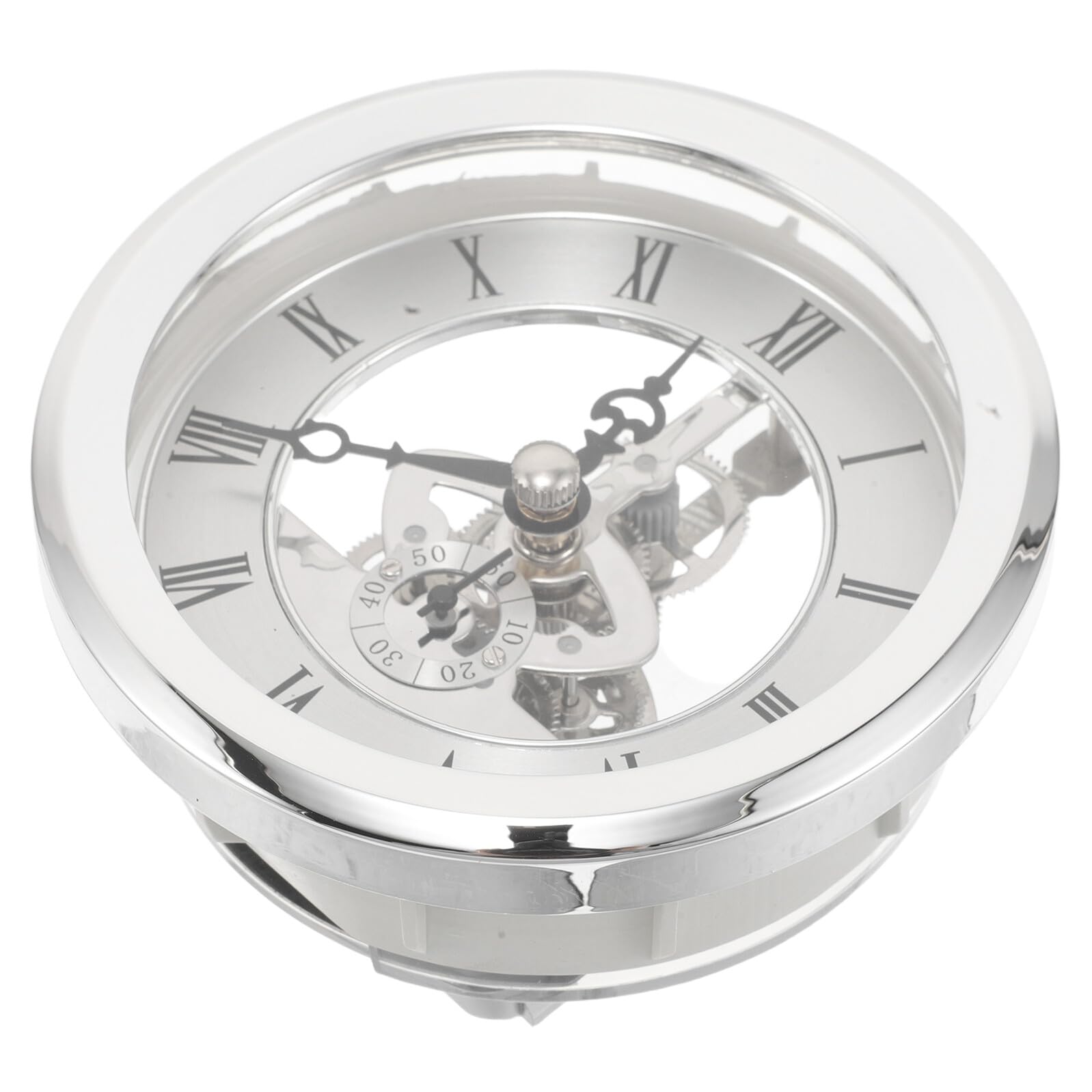 Réparation horloges murales avec ce kit mécanisme et cadran rond transparent