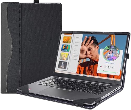 Miniatura 7 de Funda para portátil Dell Inspiron 16 Plus 7630 7620 7610 Pro 5620 5630 5625 y Vostro 5630 5620 7620, piel sintética, 2 en 1, con soporte para