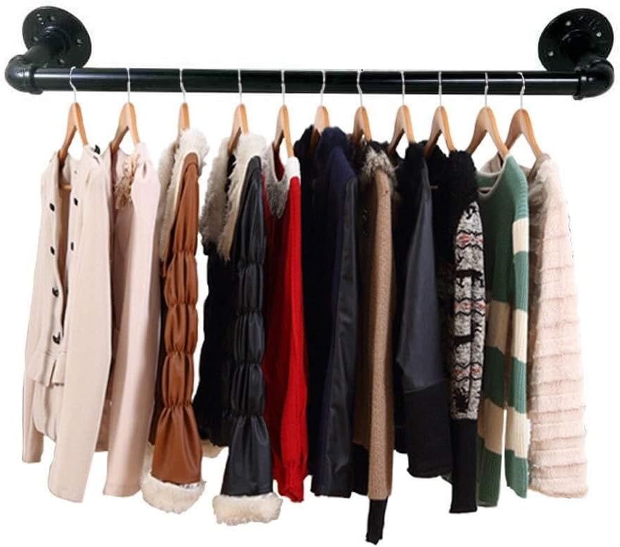 F Airer Ceiling Drying Rack 120Cm Wall-Mounted Airer Coat Rail Clothes Washing Line Living Room Hangers Balcon Bedroom Bathroom Space Saving,1-120/25cm