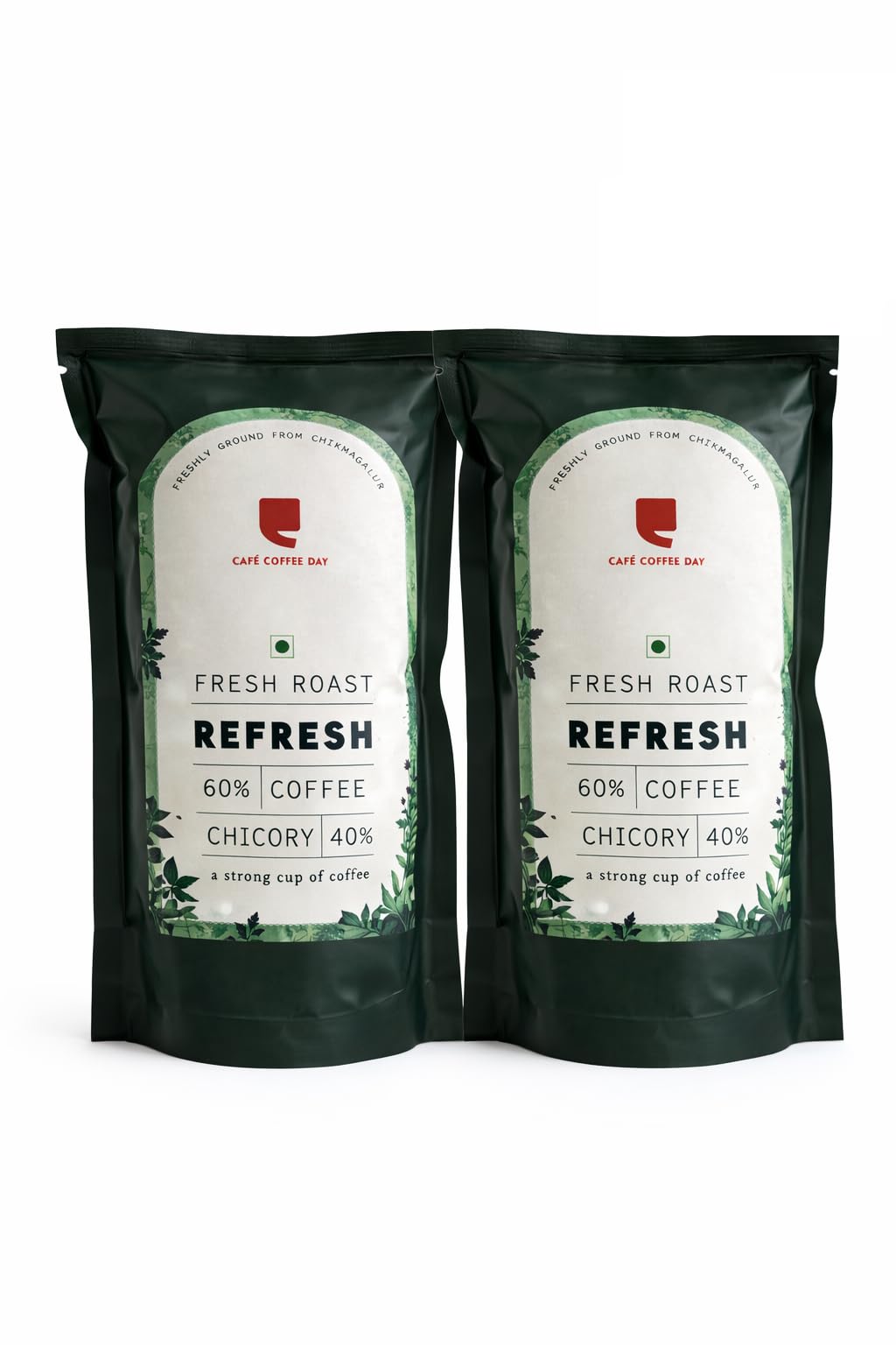 Cafe Coffee Day Filter Coffee Powder Refresh 60% Coffee - 40% Chicory) 200 g (Pack of 2)