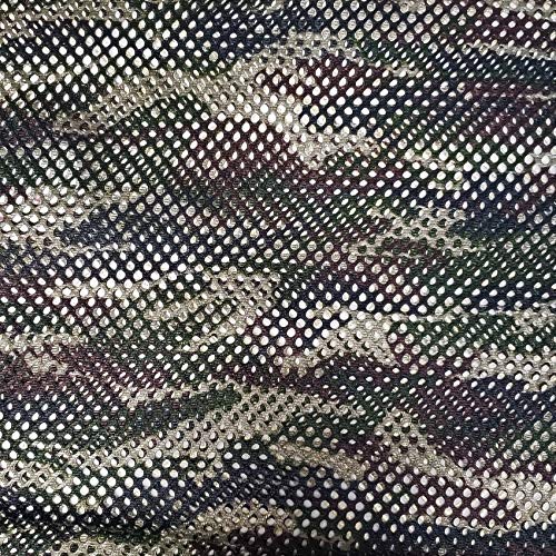 Ronit Textile King Mesh Camouflage Jersey Fabric - 58"-60" Wide, 100% Polyester Sportswear & DIY Material by the Yard 3 Ronit Textile King Mesh Camouflage Jersey Fabric - 58"-60" Wide, 100% Polyester Sportswear & DIY Material by the Yard - Image 2