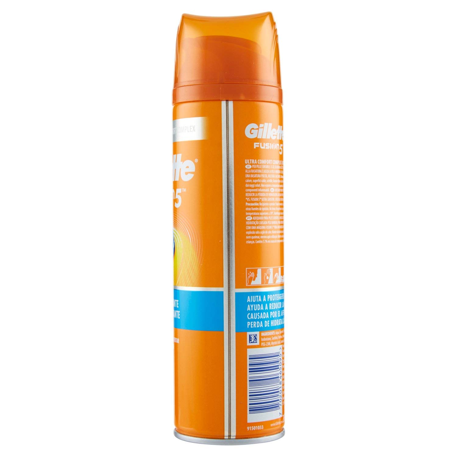Gillette Fusion 5 Ultra Moisturizing Żel do Golenia, 200 ml
