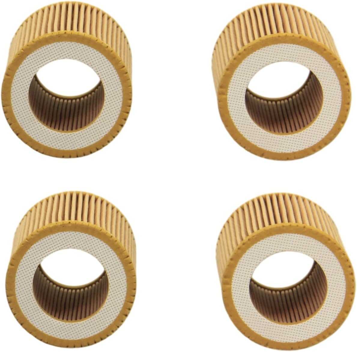 4Pcs 1622065800 Air Filter For the Atlas Copco Air GX/G/GA-4/5FF | Replacement Filtration Element C630 23092497 2200640815 6211473750 1622-0658-00 2200-6408-15 6211-4737-50