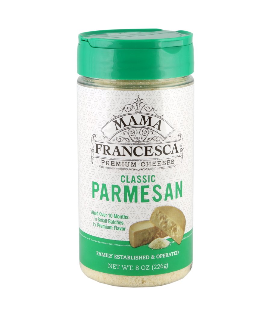 Mama Francesca Premium Classic Parmesan Cheese, 8 Ounce