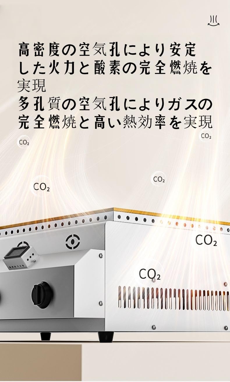銅製グリルプレート 3バルブどら焼き