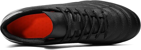 HaloTeam Football Boots Men's Outdoor Spike Cleats Soccer Shoes Professional Athletics Trainers Sneakers Teenager Football Shoes 6 UK-10 UK - 5