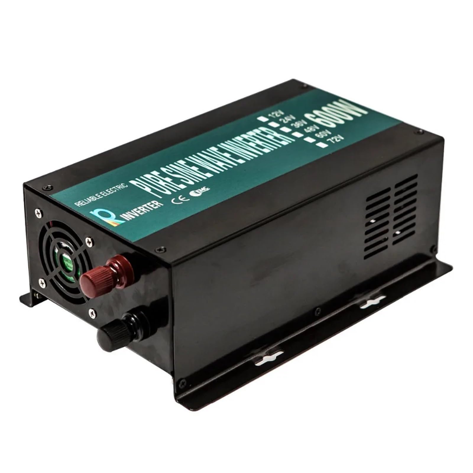 Inversor Solar de Onda sinusoidal Pura 600 W, convertidor Potencia portátil CC a CA, Fuente alimentación doméstica(2 pcs,240)