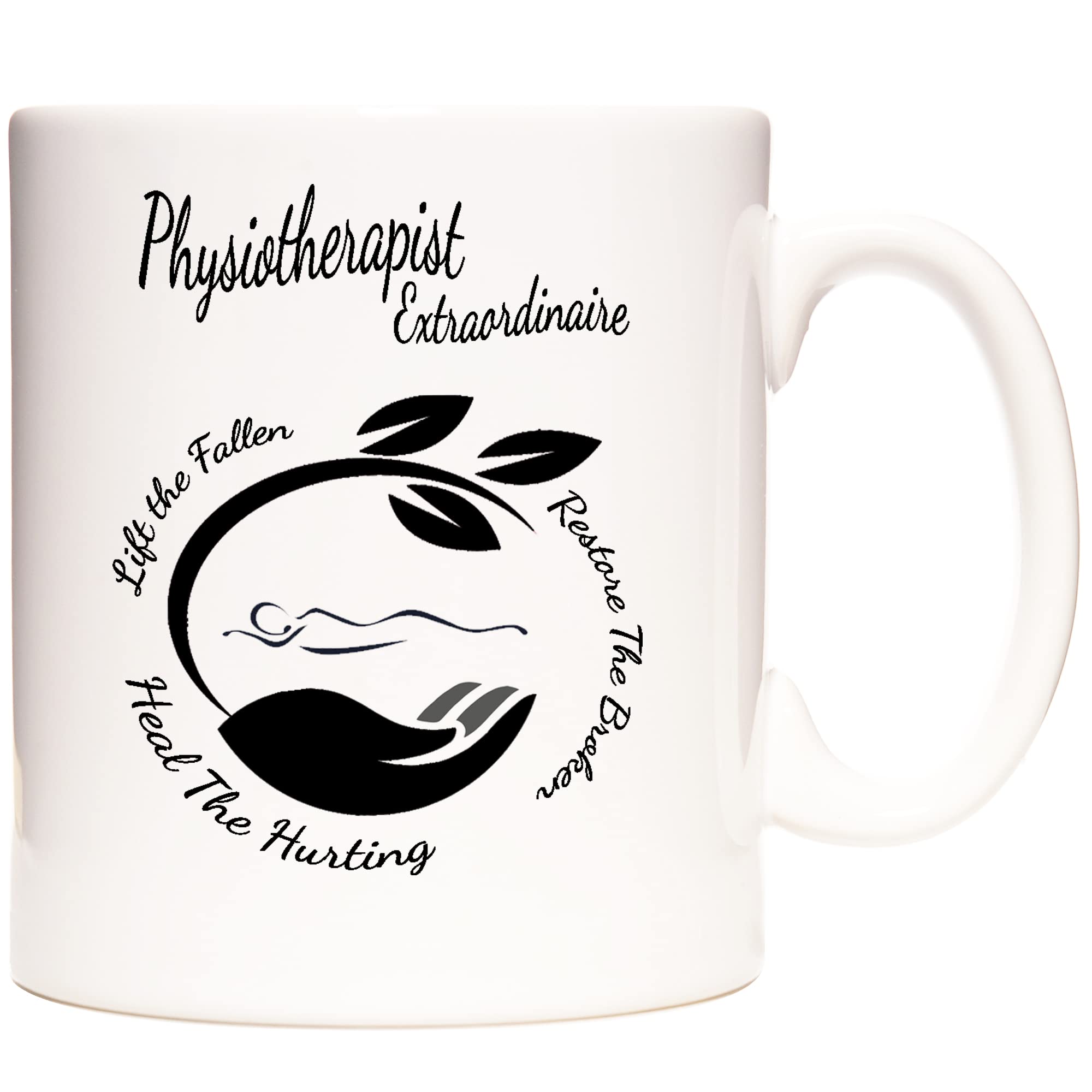 Physiotherapist Gift Mug. Physiotherapist Extraordinaire. Coffee Mug Tea Mug Gift for Physio Therapists, Multicolour - Image 3