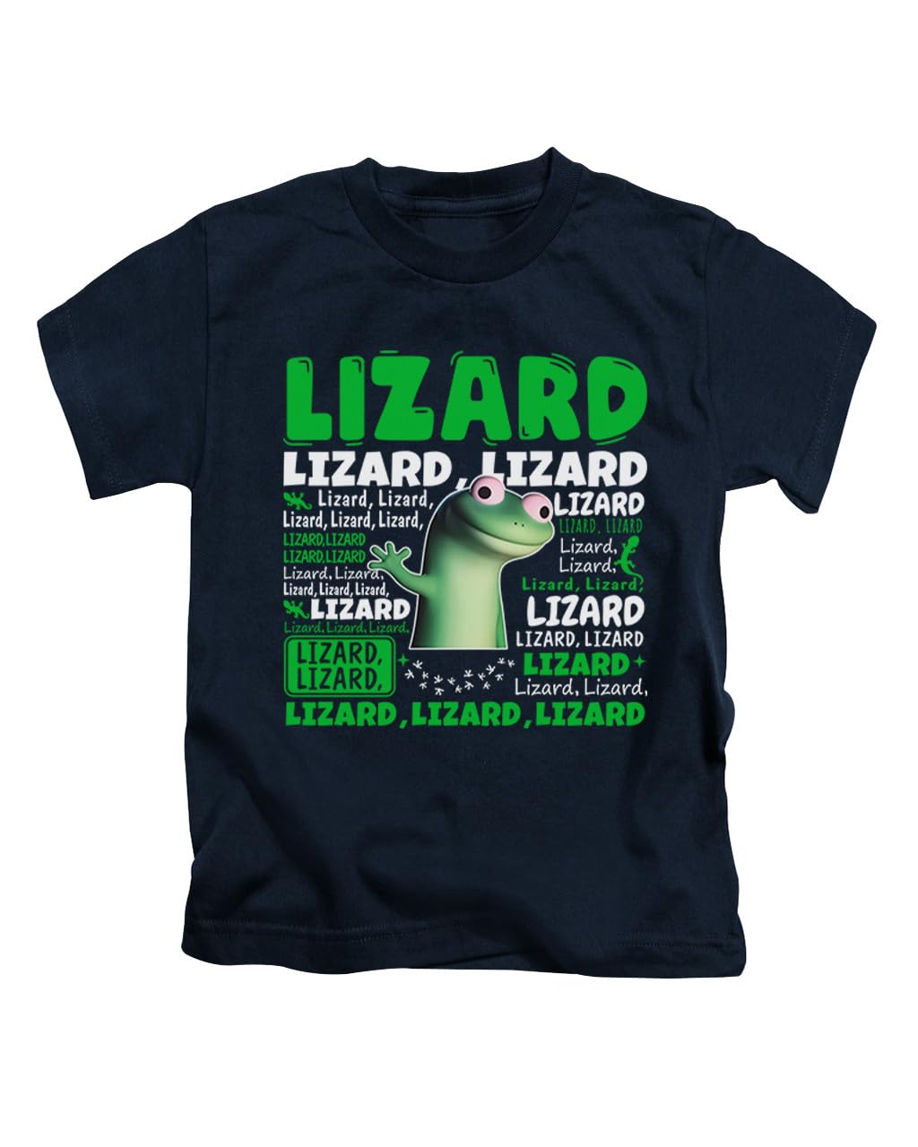 Lizard Meme, Green Lizard Lizard Lizard, Trending Viral Novelty Trend Tee T-Shirt Funny Unisex T Shirt Top