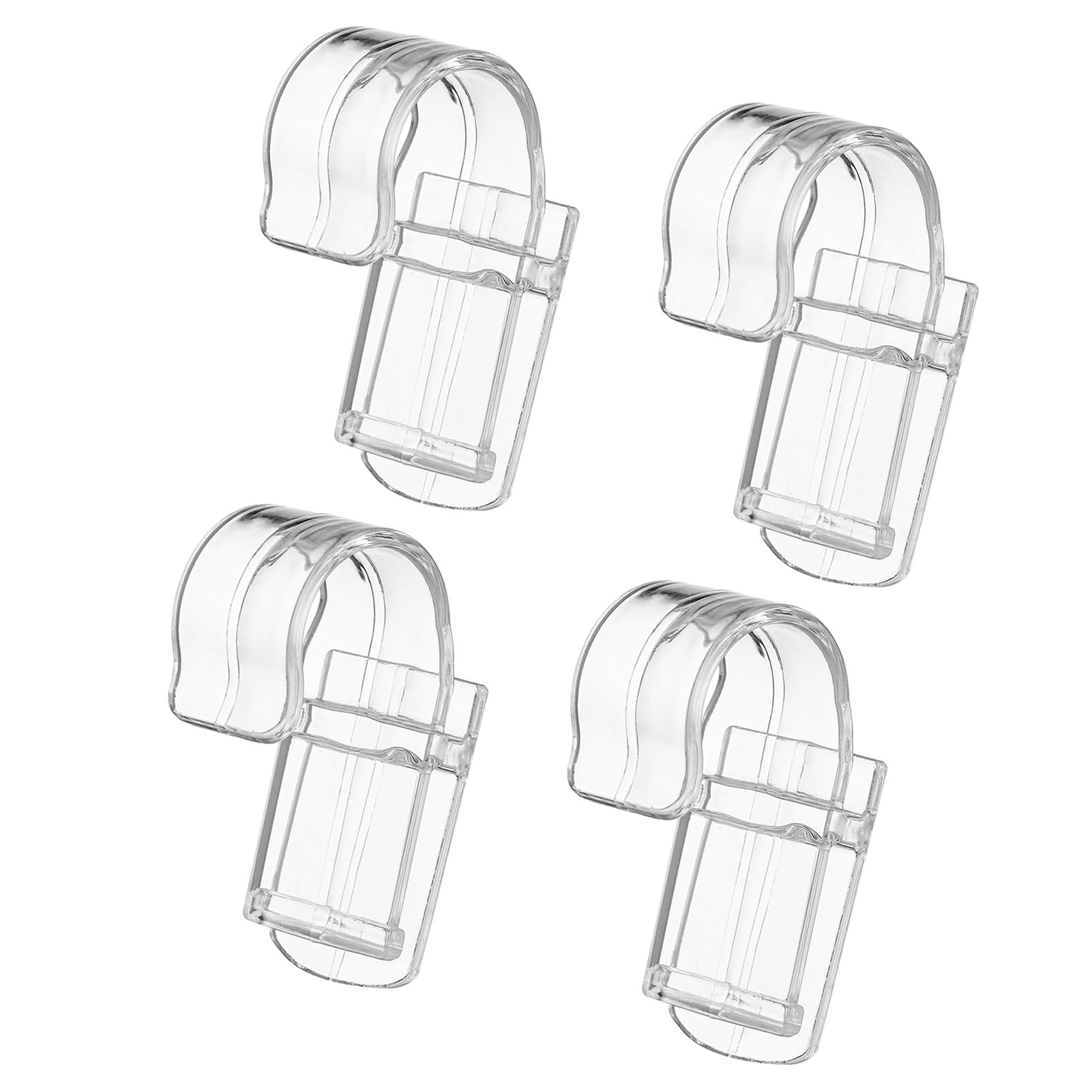 Toothpaste Holder, Cleansing Milk Stand, Plastic Multi Purpose Easy Access Transparent Hanging Storage Clip for Bathroom,Easily Clip on Cleansing Milk Toothpaste Tube Towel