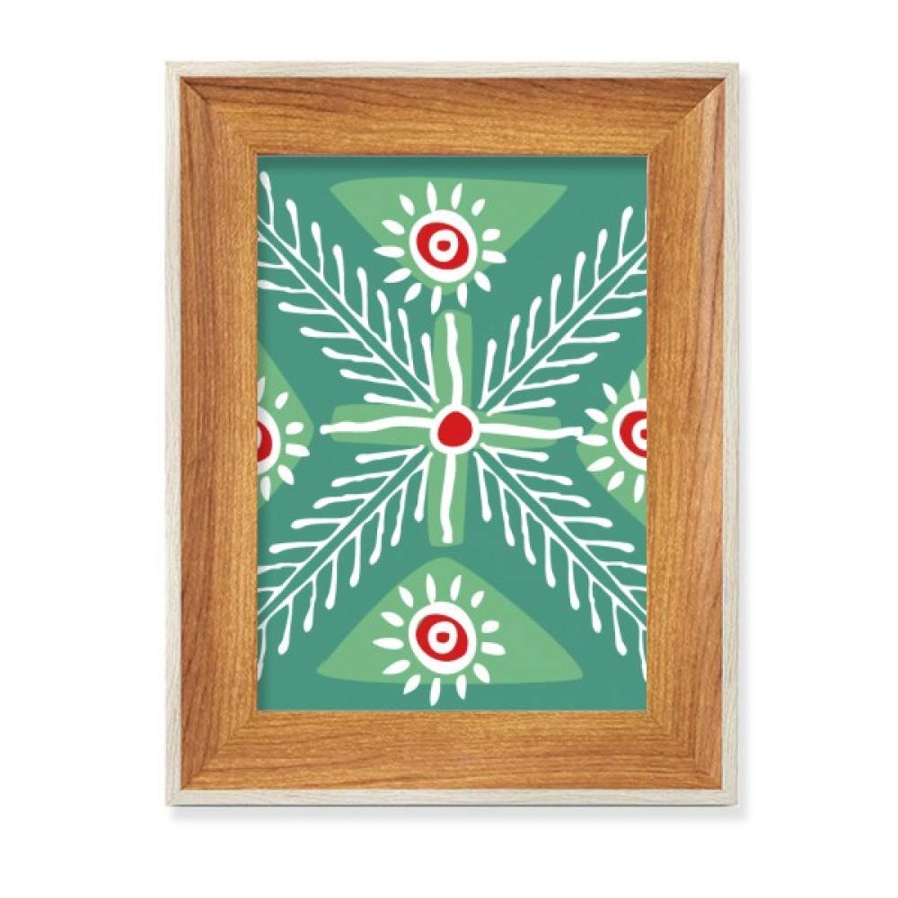 Cadre photo en bois vert pour égayer un bureau vide avec l'art du Mexique
