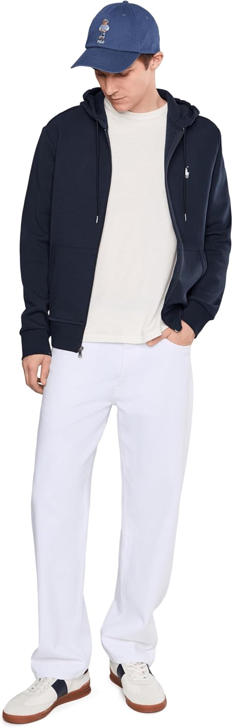 POLO RALPH LAUREN mens Double-knit Full Zip Hoodie - Image 2