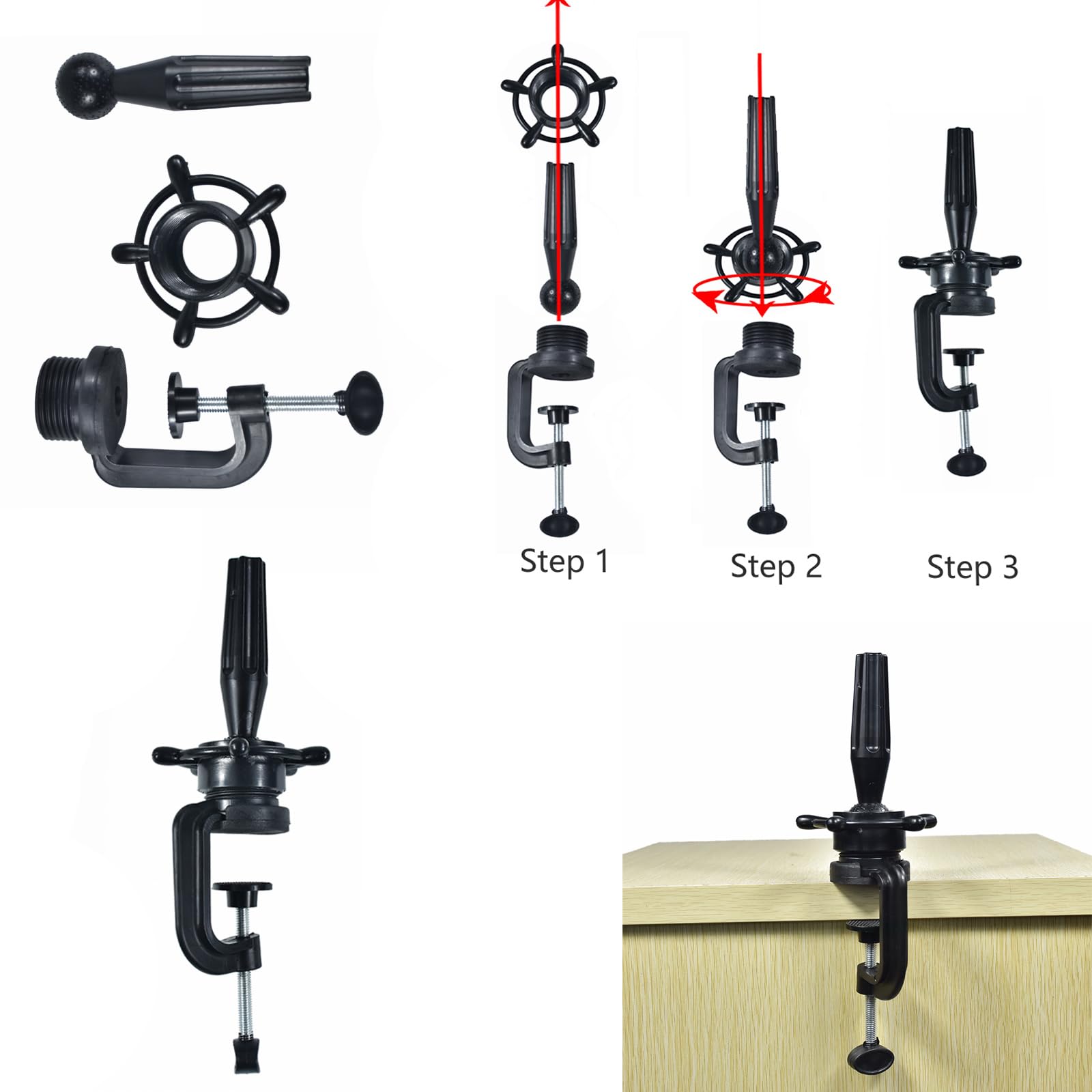 Schaufensterpuppe Kopf 30% Echthaar 50-55cm Ausbildung Kopf Kosmetologie Manikin Puppe Kopf Praxis Kopf für Friseur mit kostenlosen Tischklemme