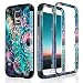 Lamcase for Galaxy S5 Case Shockproof Dual Layer Hard PC & Flexible Silicone High Impact Durable Bumper Armor Protective Case Cover for Samsung Galaxy S5 i9600, Mandala/Galaxy