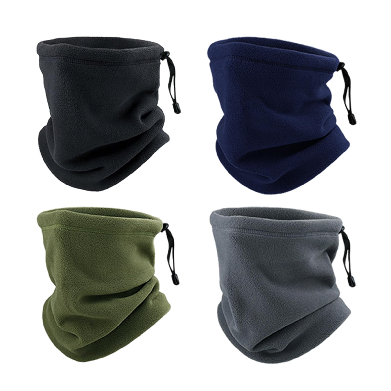 Warme Gebreide Kinderbordeaux met Pompon en Nekwarmer - Winddicht voor Skiën en