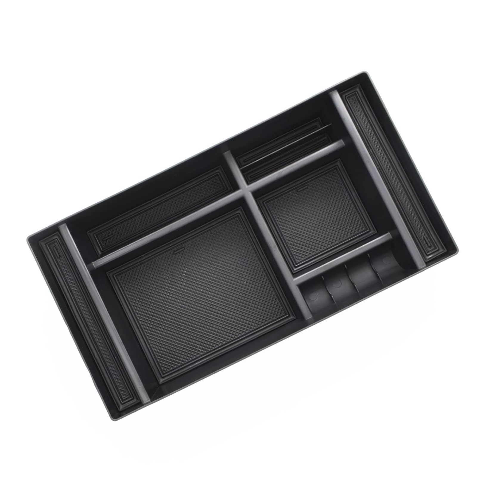 KOPQTEC Organiser Tray Compatible With Gmc For Sierra For 2500 For 3500 Hd 2015 2016 2017 2018 2019 1 Pcs Car Center Console Organizer
