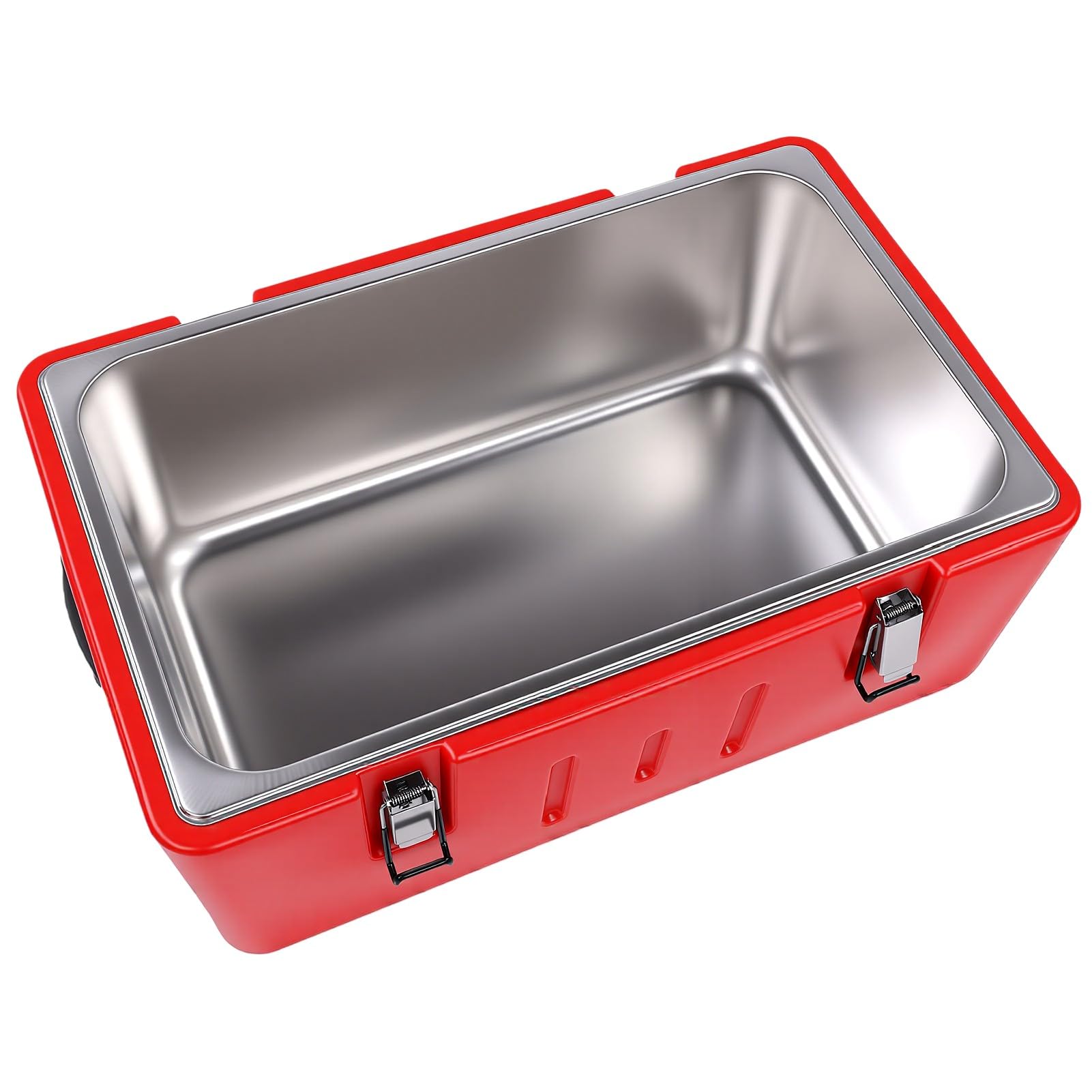 Porte-Aliments isolé en Acier Inoxydable avec Couvercle et Loquet